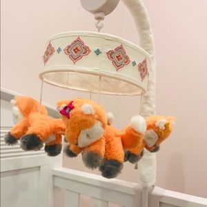 Baby crib musical mobile